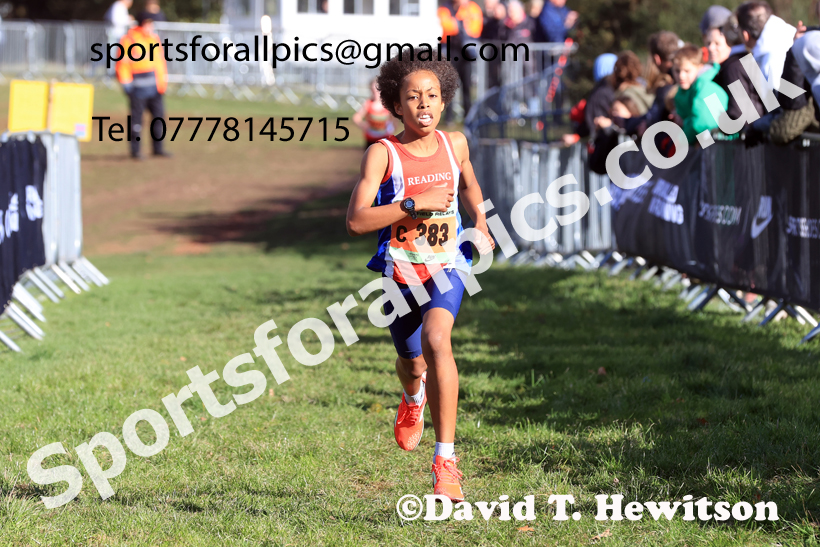 Boys Under-13s 2025 National Cross Country Relays, Berry Hill Park, Mansfield. Photo: David T. Hewitson/Sports for All Pics